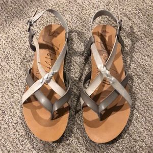 Women’s Blowfish sandals.